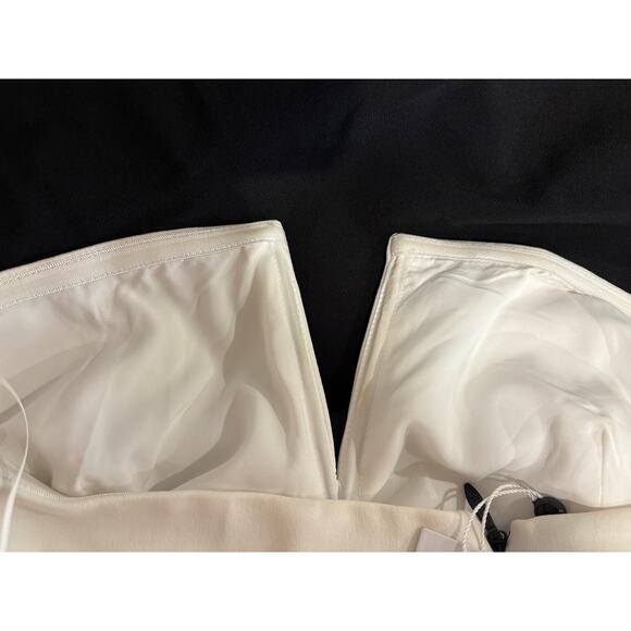 NWT Lovers and Friends Anais Colorblock Strapless Gown Black & White Women's L - Picture 11 of 12